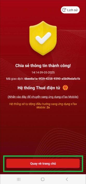 Bước 8: Passcode VNeID